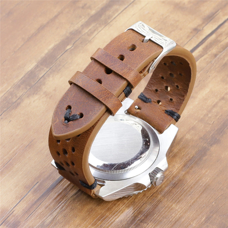 Handmade Retro Genuine Leather Watch Band