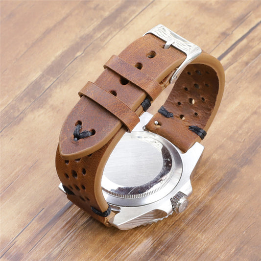 Handmade Retro Genuine Leather Watch Band