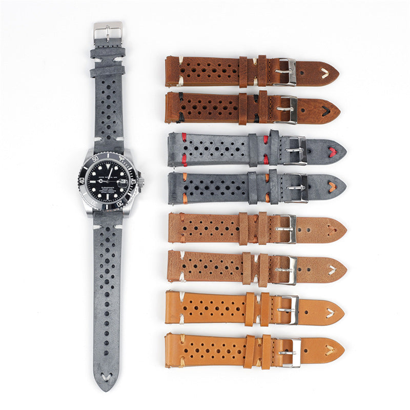Handmade Retro Genuine Leather Watch Band