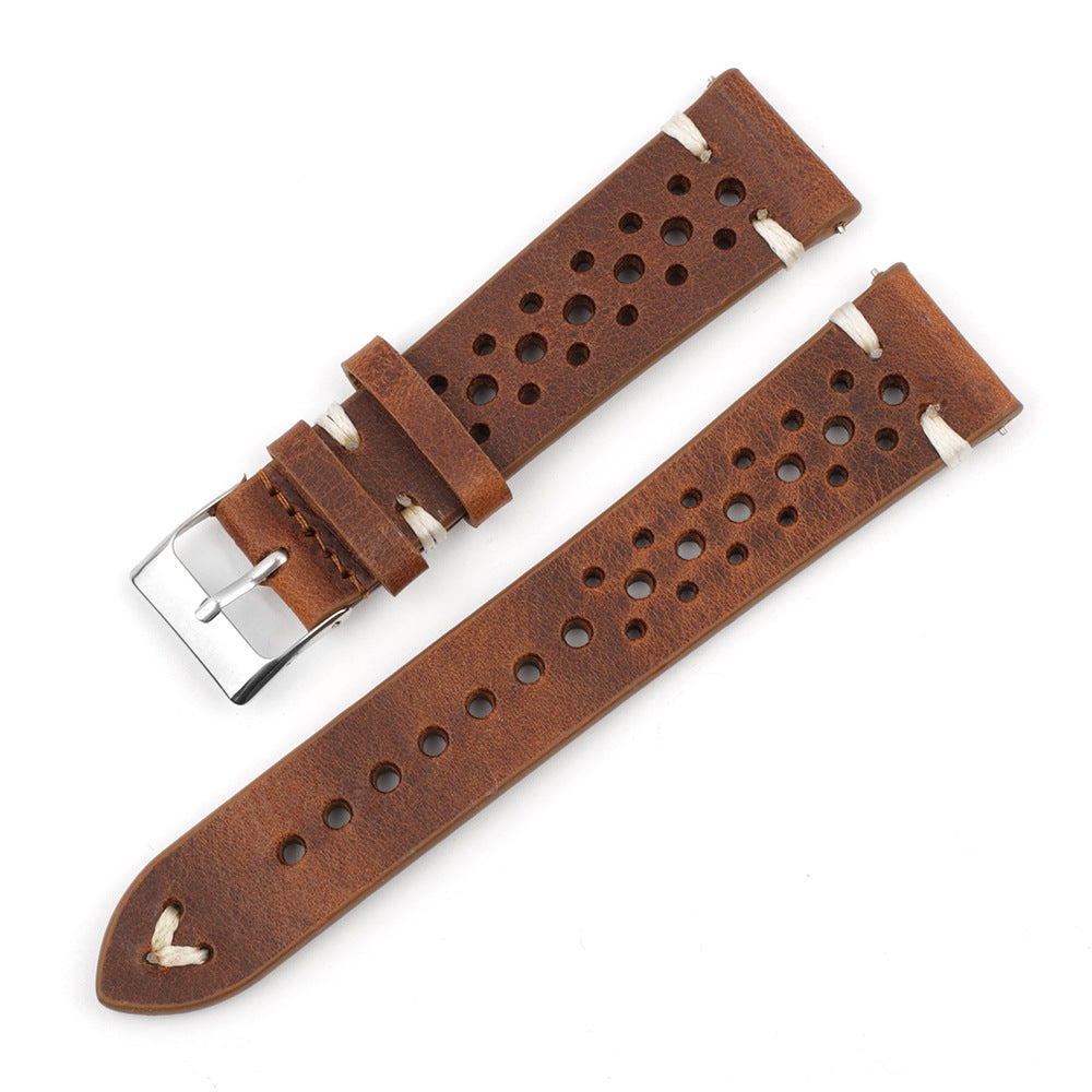 Handmade Retro Genuine Leather Watch Band